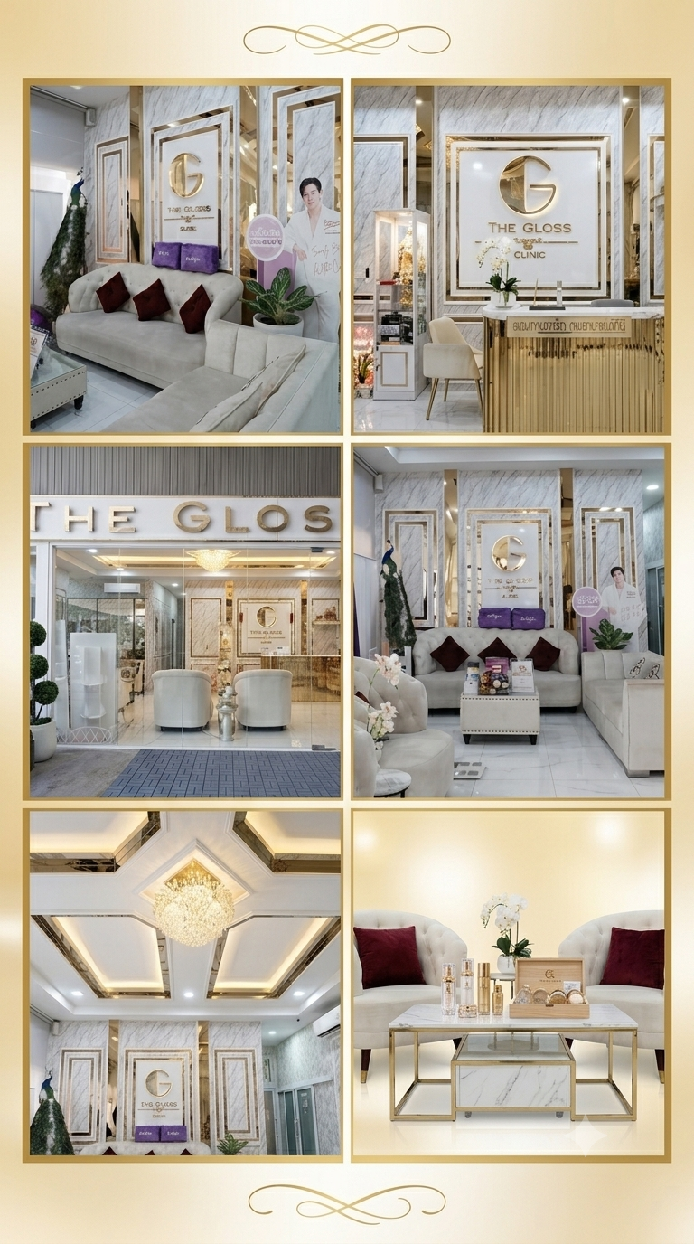 The Gloss Clinic สาขาศรีราชา interior