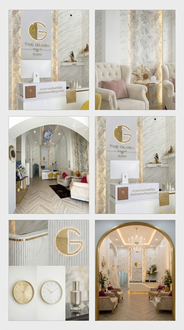 The Gloss Clinic สาขาฉะเชิงเทรา interior